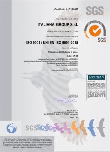 Certificato ISO 9001